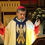 Powitanie ikony MB Częstochowskiej w parafii św. Barbary w Głownie