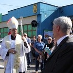 Powitanie ikony MB Częstochowskiej w parafii św. Barbary w Głownie