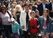 Premier Szydło na pikniku z okazji dnia dziecka