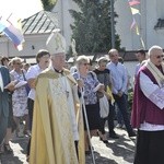 Powitanie ikony MB Częstochowskiej w Dmosinie