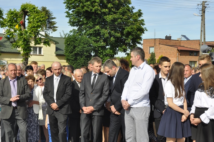 Powitanie ikony MB Częstochowskiej w Dmosinie