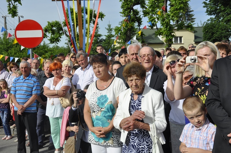 Powitanie ikony MB Częstochowskiej w Dmosinie