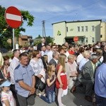 Powitanie ikony MB Częstochowskiej w Dmosinie