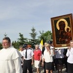 Powitanie ikony MB Częstochowskiej w Dmosinie