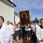 Powitanie ikony MB Częstochowskiej w Dmosinie