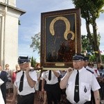 Powitanie ikony MB Częstochowskiej w Dmosinie