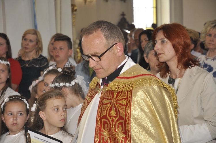 Powitanie ikony MB Częstochowskiej w Dmosinie