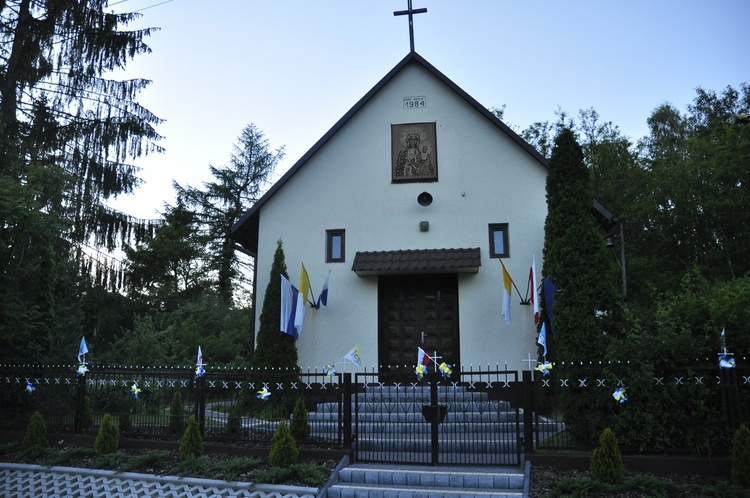 Powitanie ikony MB Częstochowskiej w Dmosinie