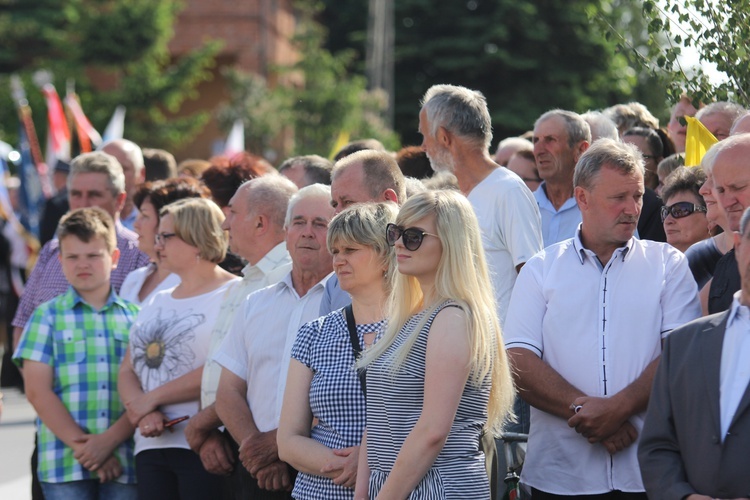 Powitanie ikony MB Częstochowskiej w Dmosinie