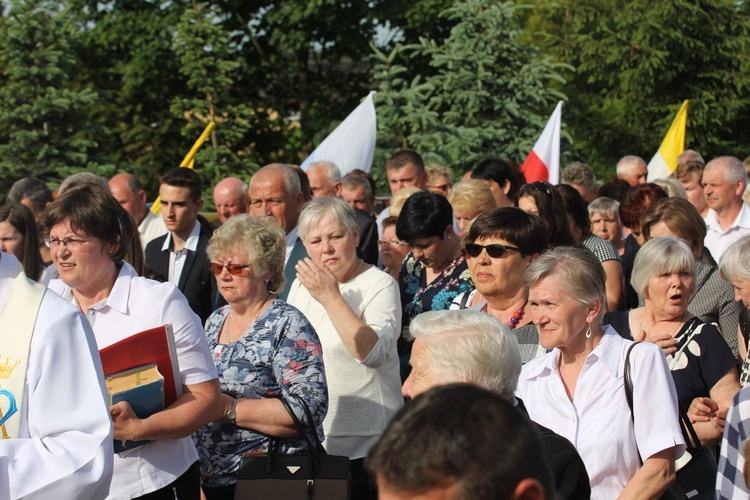 Powitanie ikony MB Częstochowskiej w Dmosinie