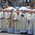 Procesja do ołtarza - Msza św. koronacyjna