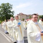 Procesja do ołtarza - Msza św. koronacyjna