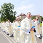 Procesja do ołtarza - Msza św. koronacyjna