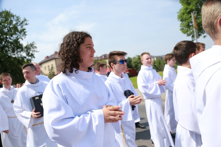 Procesja do ołtarza - Msza św. koronacyjna