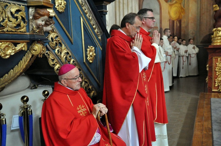 Poświęcenie kościoła i ołtarza w Skrzatuszu