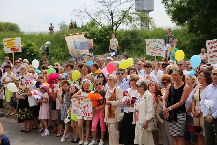 Poświęcenie "Okna życia" 