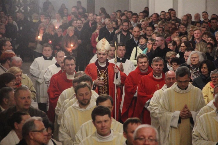 Eucharystia w noc Zesłania Ducha Świętego