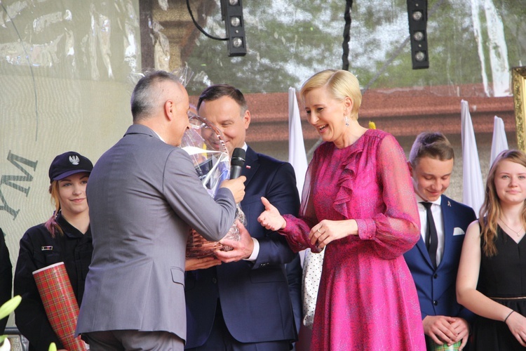 Para prezydencka w Nowym Mieście nad Pilicą