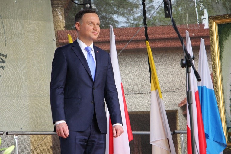 Para prezydencka w Nowym Mieście nad Pilicą