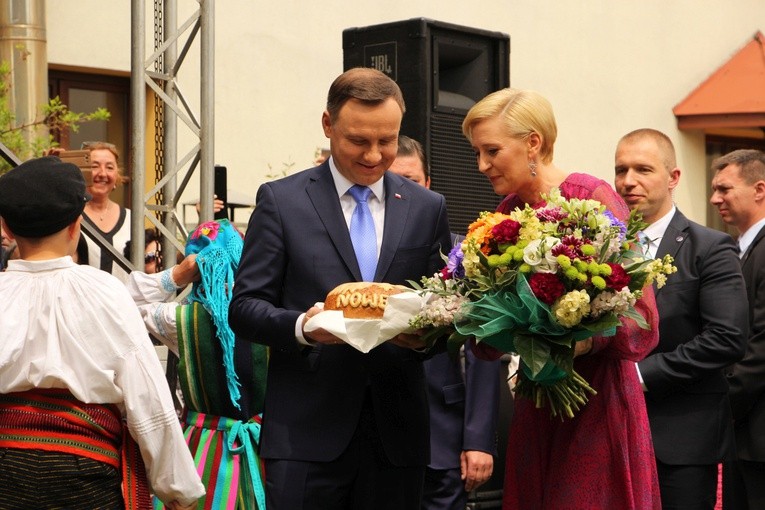 Para prezydencka w Nowym Mieście nad Pilicą
