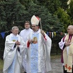 Powitanie ikony MB Częstochowskiej w Domaniewicach