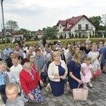 Powitanie ikony MB Częstochowskiej w Domaniewicach