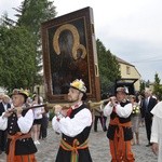 Powitanie ikony MB Częstochowskiej w Domaniewicach