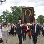 Powitanie ikony MB Częstochowskiej w Domaniewicach