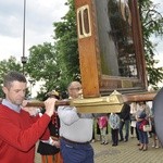 Powitanie ikony MB Częstochowskiej w Domaniewicach