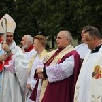 Powitanie ikony MB Częstochowskiej w Domaniewicach