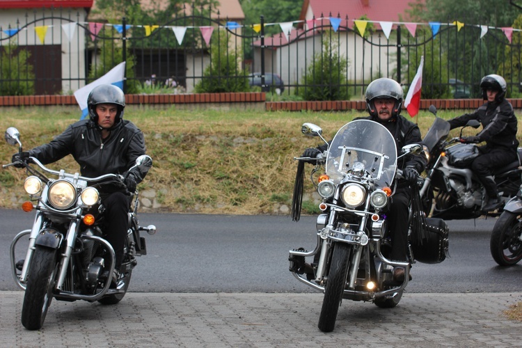 Powitanie ikony MB Częstochowskiej w Domaniewicach