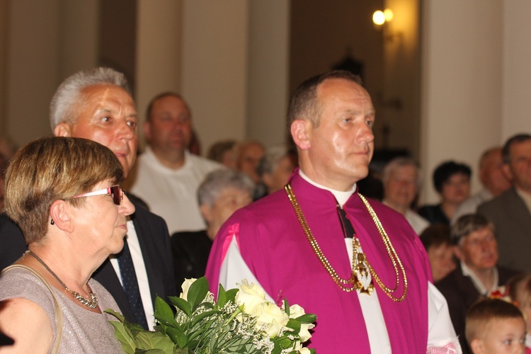 Powitanie ikony MB Częstochowskiej w Domaniewicach