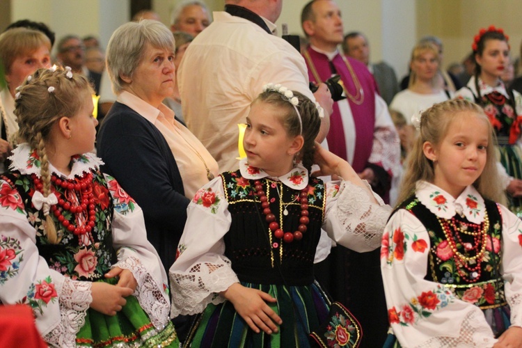 Powitanie ikony MB Częstochowskiej w Domaniewicach