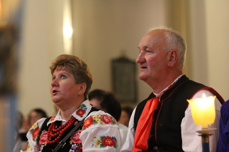 Powitanie ikony MB Częstochowskiej w Domaniewicach