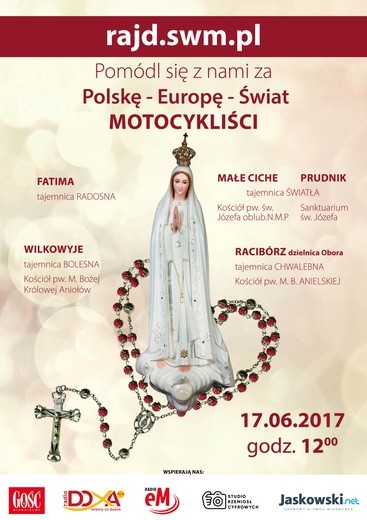 Motocykliści zapraszają do Różańca
