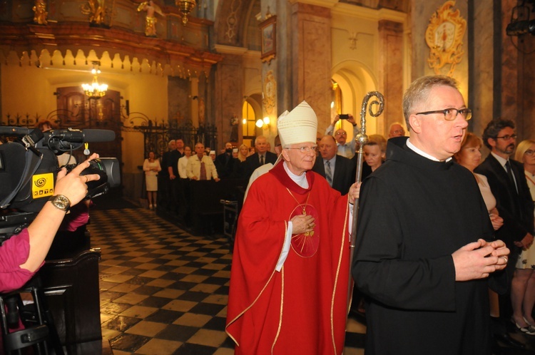 Abp Marek Jędraszewski u bonifratrów