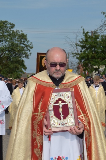 Powitanie ikony MB Częstochowskiej z Złakowie Kościelnym