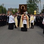 Powitanie ikony MB Częstochowskiej z Złakowie Kościelnym