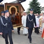 Powitanie ikony MB Częstochowskiej z Złakowie Kościelnym