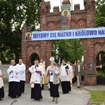 Powitanie ikony MB Częstochowskiej z Złakowie Kościelnym