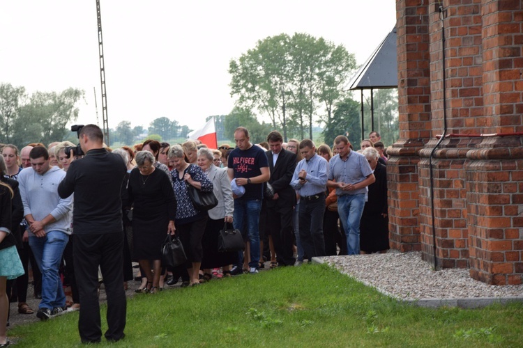 Powitanie ikony MB Częstochowskiej z Złakowie Kościelnym