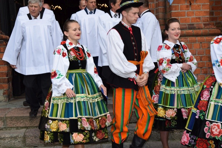 Powitanie ikony MB Częstochowskiej z Złakowie Kościelnym