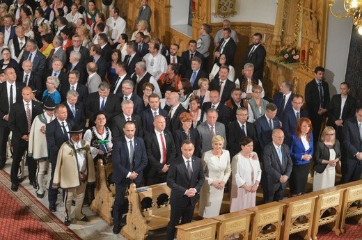 Uroczystości na Krzeptówkach cz. 1