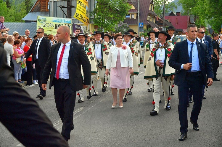 Uroczystości na Krzeptówkach cz. 2