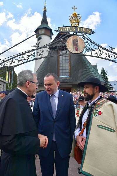 Uroczystości na Krzeptówkach cz. 2