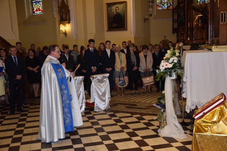 Powitanie ikony MB Częstochowskiej w Zdunach