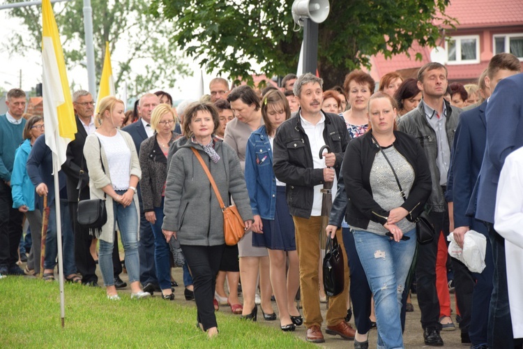 Powitanie ikony MB Częstochowskiej w Zdunach