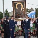 Powitanie ikony MB Częstochowskiej w Zdunach