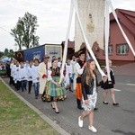 Powitanie ikony MB Częstochowskiej w Zdunach