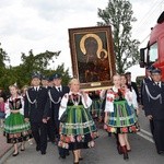 Powitanie ikony MB Częstochowskiej w Zdunach